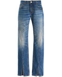 Brandon Maxwell - The Campbell Cotton Spiral-Seam Jeans - Lyst