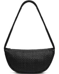 St. Agni - Crescent Woven Leather Bag - Lyst