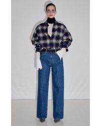 DARKPARK - Cora Cotton Wide-Leg Denim Jeans - Lyst