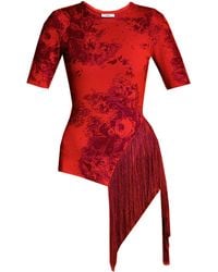 Erdem - French Fray Knit Top - Lyst