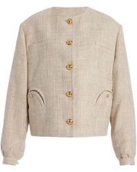 Blazé Milano - Cythera Gliss Bouclé Bolero Jacket - Lyst
