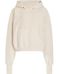 Les Tien - Cara Cropped Hoodie - Lyst
