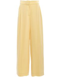 Jonathan Simkhai - Kyra Wide-Leg Pants - Lyst