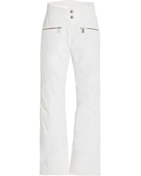 Toni Sailer Alla Stretch-shell Ski Trousers - White