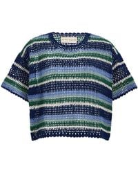 All That Remains - Exclusive Willow Hand-Knit Cotton Top - Lyst