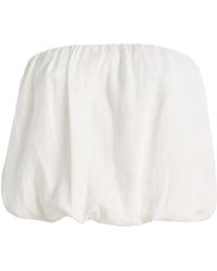ELCE - Gaia Linen Top - Lyst