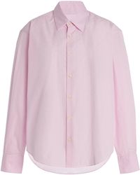 Comme Si - La Classica Cotton Poplin Shirt - Lyst