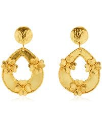 Sylvia Toledano - Lucky Love 22k Gold-plated Earrings - Lyst