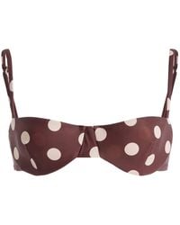 Juillet - Ingrid Polka Dot Bikini Top - Lyst