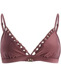 Zimmermann - Aster Beaded Bikini Top - Lyst