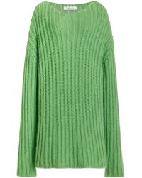 The Row - Marnie Oversized Knit Cashmere Sweater - Lyst