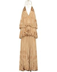 Zimmermann - Momentum Burnout Silk-Blend Maxi Dress - Lyst