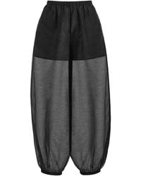By Malene Birger - Lumas Cotton-Blend Balloon Pants - Lyst