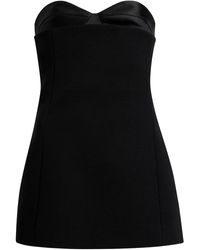 KHAITE - Ayla Crepe Bustier Top - Lyst