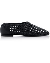 Jonathan Simkhai - Eden Woven Leather Ballet Flats - Lyst