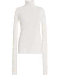 Frankie Shop - Utica Wool-Silk Turtleneck Sweater - Lyst