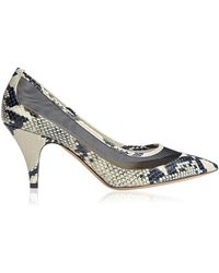 Khaite - River Iconic Embossed Leather Pumps - Lyst