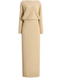 House of Dagmar - Billow Wool-Blend Maxi Dress - Lyst