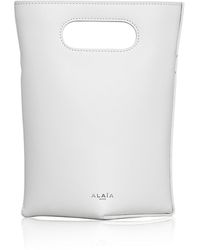 Alaïa - Folded Small Leather Tote - Lyst