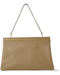 The Row - Elise Leather Shoulder Bag - Lyst