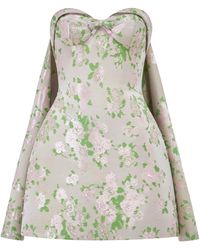 Montsand - Silk-Blend Corset Mini Dress - Lyst