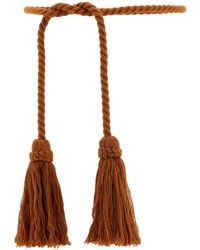 Le Sundial - Tasseled Rope Belt - Lyst