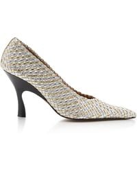 Stella McCartney - Elsa 90Mm Metallic Alter Mat Pumps - Lyst