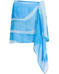 Significant Other - Exclusive Milou Mini Sarong Skirt - Lyst