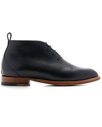 The Row - Grant Leather Boots - Lyst