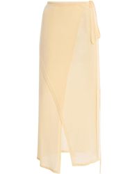 Frankie Shop - Alsen Stretch-Knit Wrap Skirt - Lyst