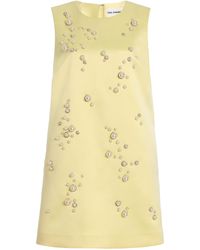 DES_PHEMMES - Exclusive Riviera Embellished Mini Shift Dress - Lyst