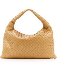 Bottega Veneta - Small Hop Intrecciato Leather Hobo Bag - Lyst