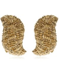 Paola Sighinolfi - Lisa 18K-Plated Earrings - Lyst