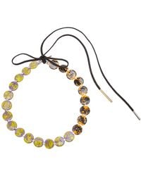 Dries Van Noten - Patterned Glass Necklace - Lyst