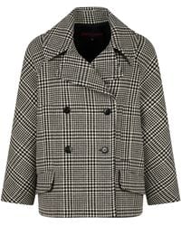 Martin Grant - Wool-Blend A-Line Pea Jacket - Lyst