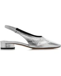 Aeyde - Dua Leather Slingback Pumps - Lyst