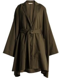 Ulla Johnson - Margaux Belted Cotton-Twill Coat - Lyst