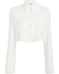 KHAITE - Fritz Cotton Top - Lyst