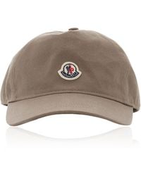 Moncler - Cotton Baseball Cap - Lyst