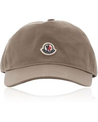 Moncler - Cotton Baseball Cap - Lyst
