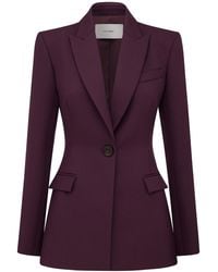 Alex Perry - Single Breasted Contour Blazer - Lyst