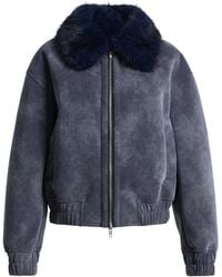 Stand Studio - Emberly Faux Shearling Jacket - Lyst