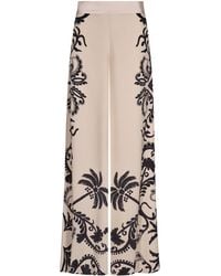 Johanna Ortiz - Musical Silk Wide-Leg Pants - Lyst