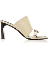 Balenciaga - Bel Air Leather Sandals - Lyst
