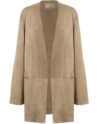 Cortana - Cassian Collarless Linen-Blend Jacket - Lyst