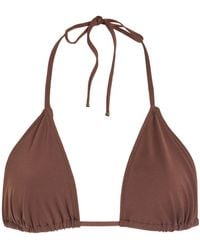 ÉTERNE - Exclusive Thea Triangle String Bikini Top - Lyst