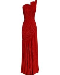 Georgia Hardinge Exclusive The Element Metallic Knit Maxi Dress in Green |  Lyst