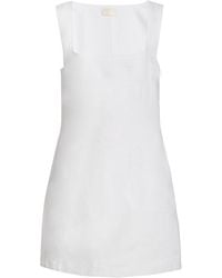 Posse - Exclusive Alice Linen Mini Dress - Lyst