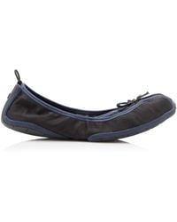Balenciaga - Satin Ballet Flats - Lyst