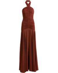 knee length dresses for ladies Torgiano Dress Peony